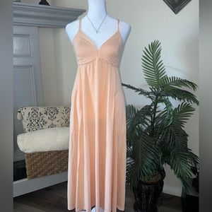 Beautiful Black Tape Maxi Dress